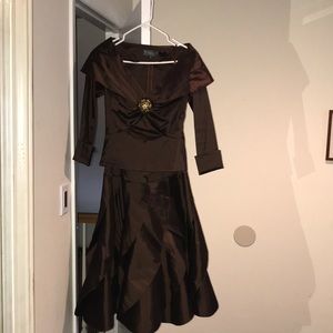 Brown Milla Bell Dress.